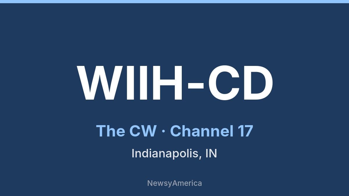 WIIH-CD – The CW 17 Indianapolis
