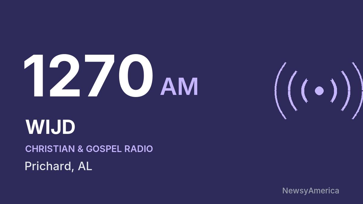 WIJD 1270 AM – Prichard