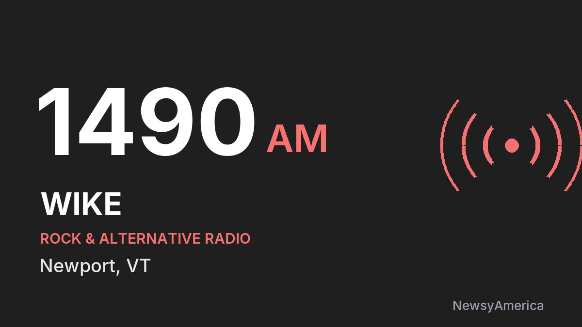 WIKE 1490 AM – Newport