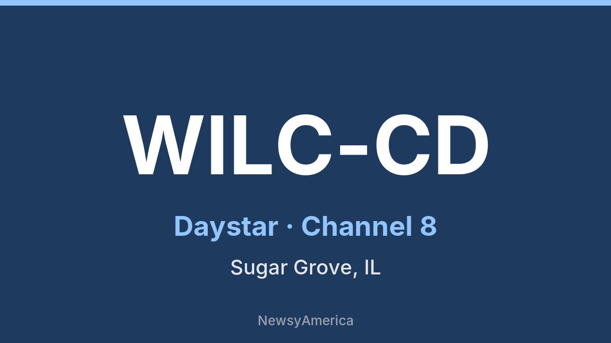 WILC-CD – Daystar 8 Sugar Grove