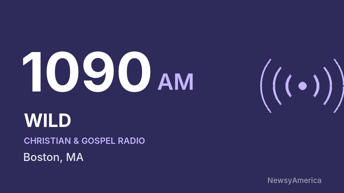 WILD 1090 AM – Boston