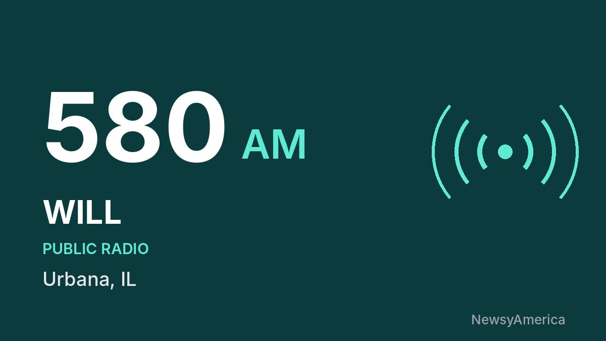 WILL 580 AM – Urbana