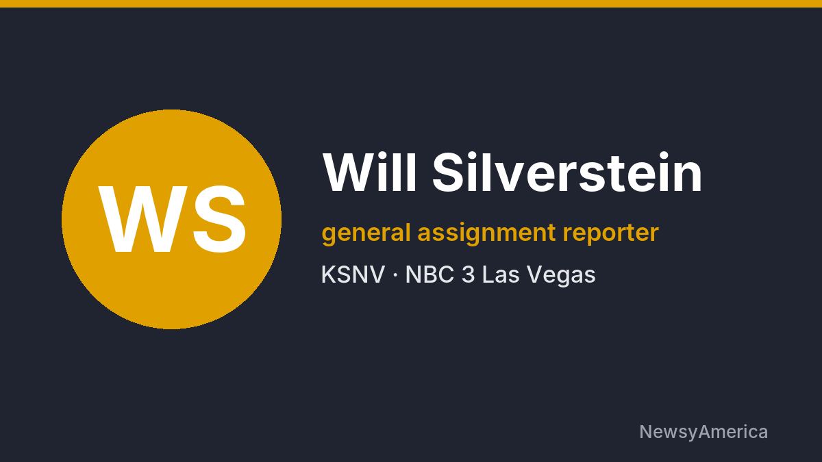 Will Silverstein – KSNV, Las Vegas