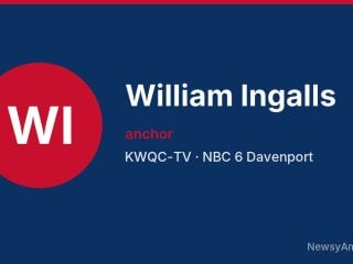 William Ingalls, anchor, KWQC-TV