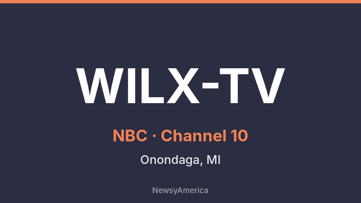 WILX-TV – NBC 10 Lansing