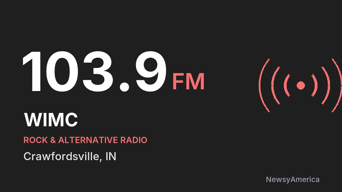 WIMC 103.9 FM – Crawfordsville