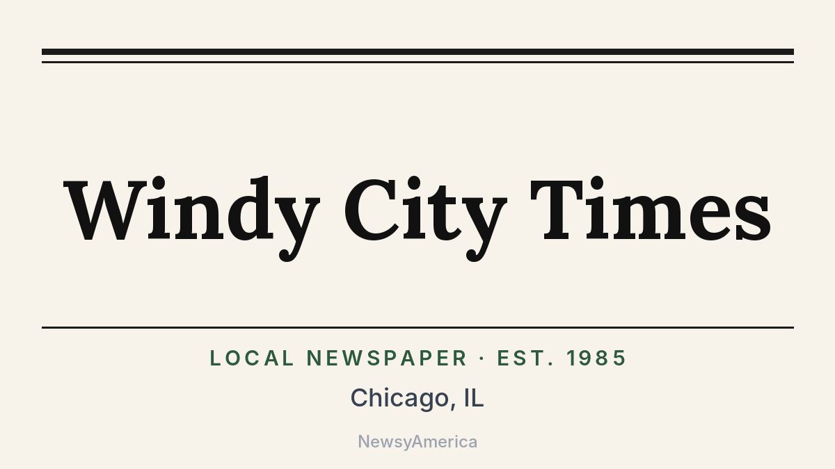 Windy City Times – Chicago, IL