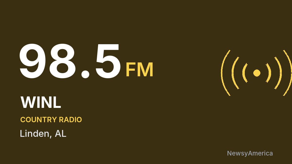 WINL 98.5 FM – Linden