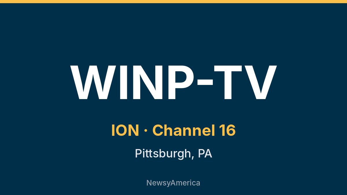 WINP-TV – ION 16 Pittsburgh
