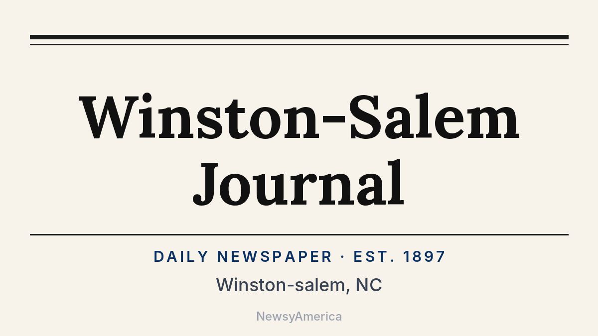 Winston-Salem Journal – North Carolina