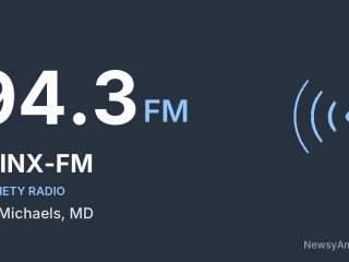 WINX-FM 94.3 FM, St. Michaels, MD