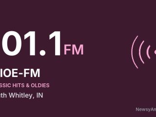 WIOE-FM 101.1 FM, South Whitley, IN