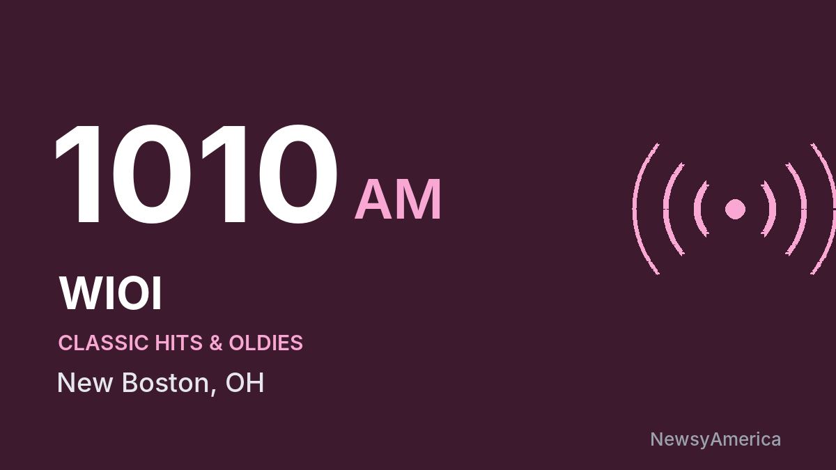 WIOI 1010 AM – New Boston