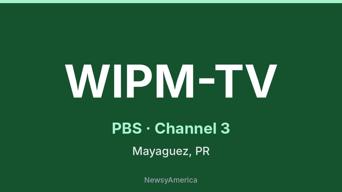 WIPM-TV – PBS 3 Puerto Rico