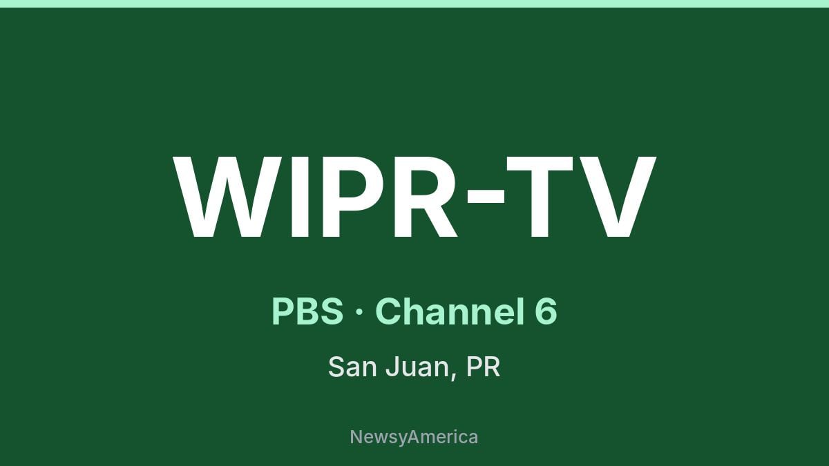 WIPR-TV – PBS 6 Puerto Rico