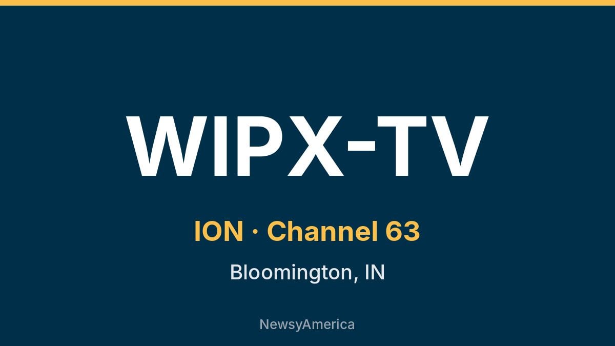 WIPX-TV – ION 63 Indianapolis