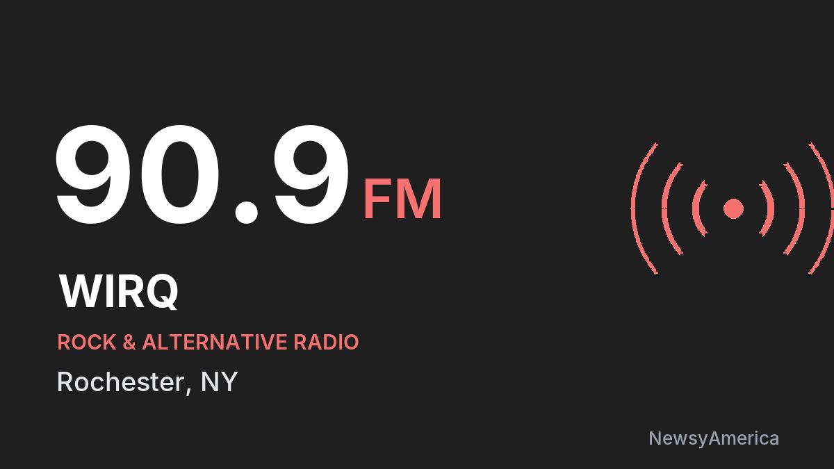 WIRQ 90.9 FM – Rochester