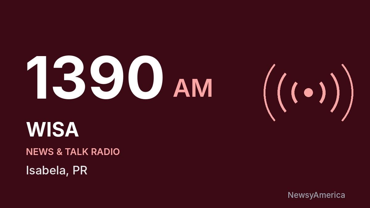WISA 1390 AM – Isabela