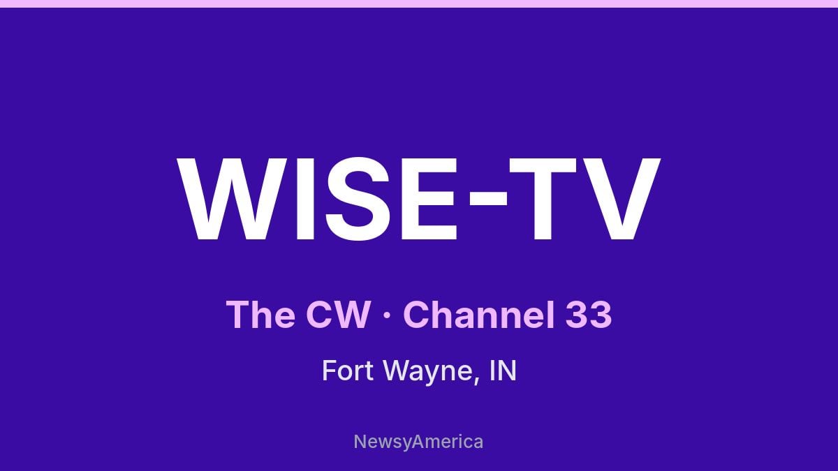 WISE-TV – The CW 33 Ft. Wayne