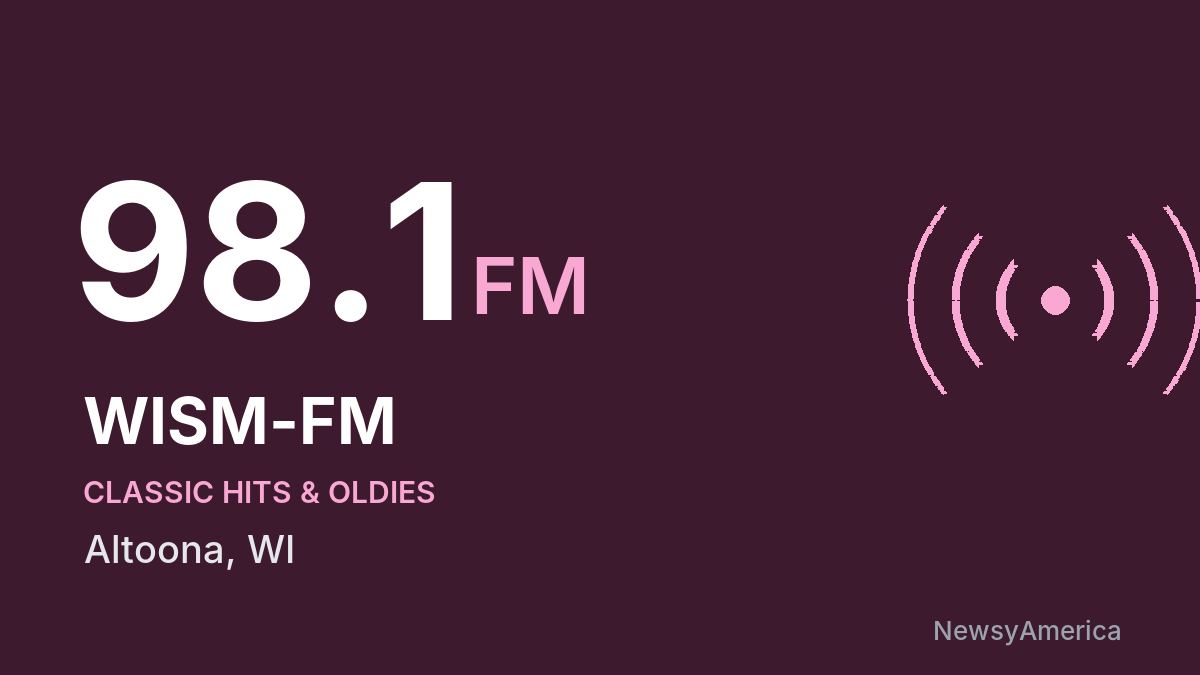 WISM-FM 98.1 FM – Altoona