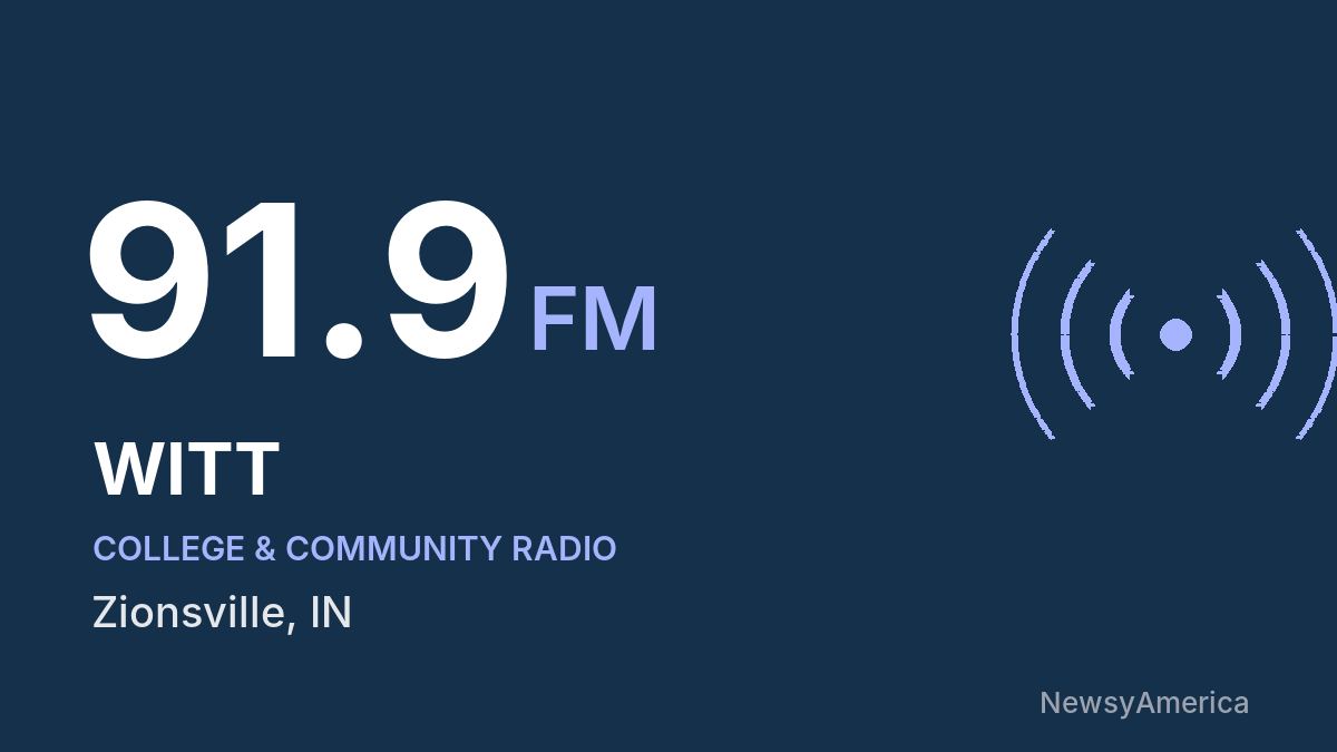 WITT 91.9 FM – Zionsville
