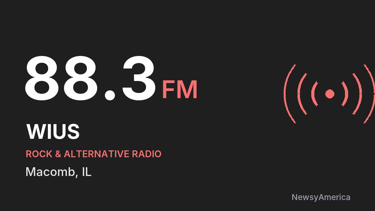 WIUS 88.3 FM – Macomb