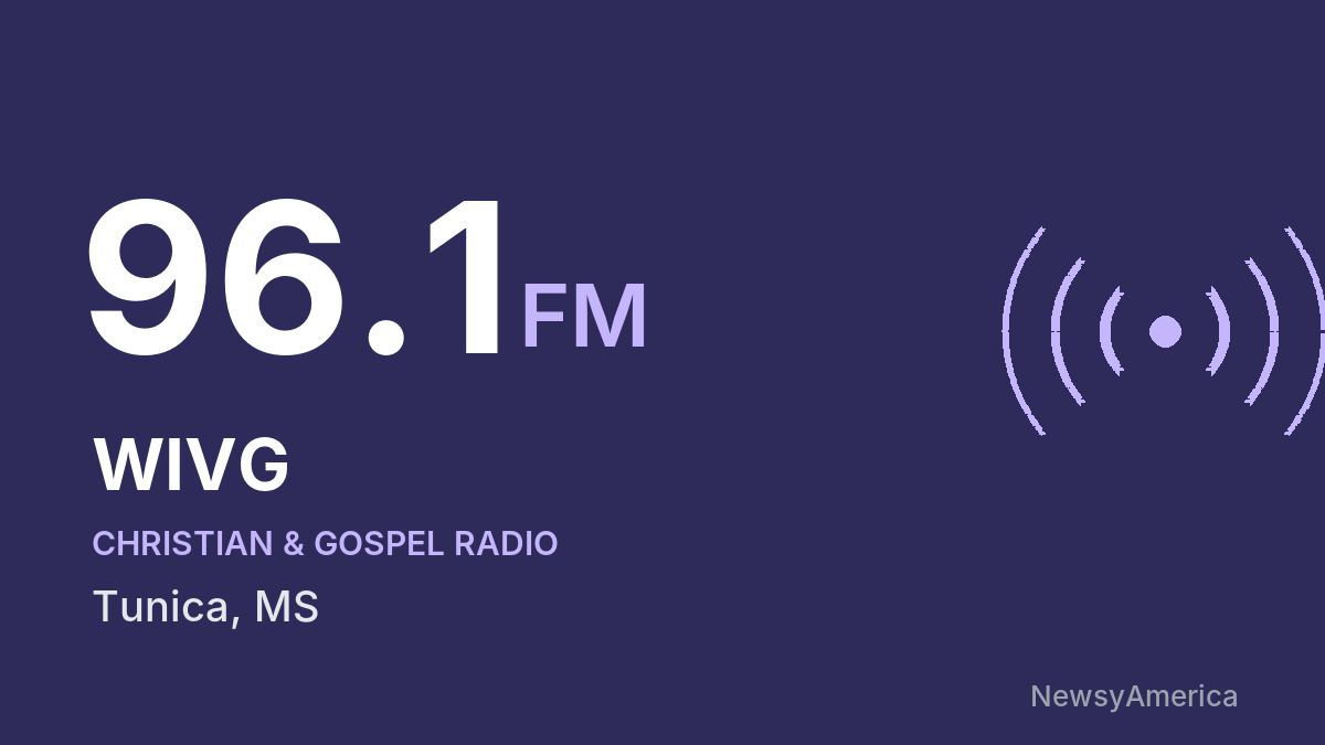 WIVG 96.1 FM – Tunica