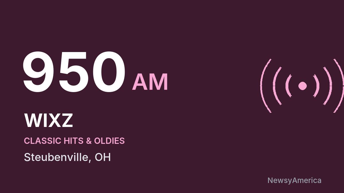 WIXZ 950 AM – Steubenville