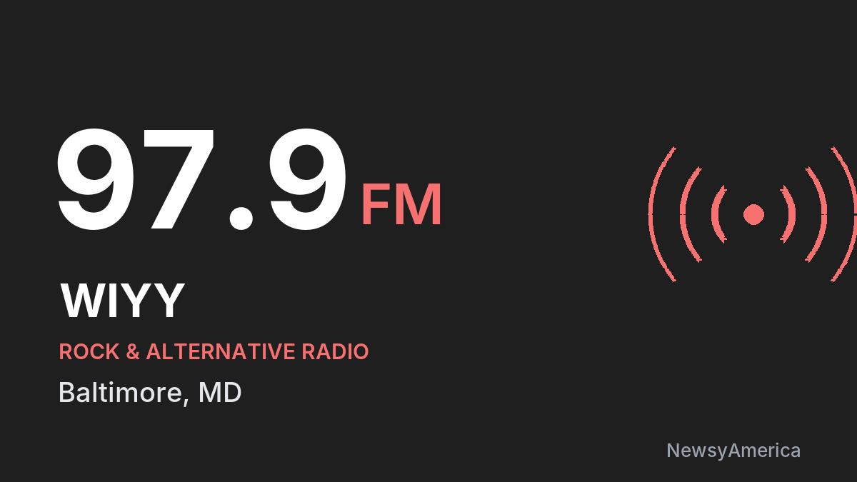 WIYY 97.9 FM – Baltimore