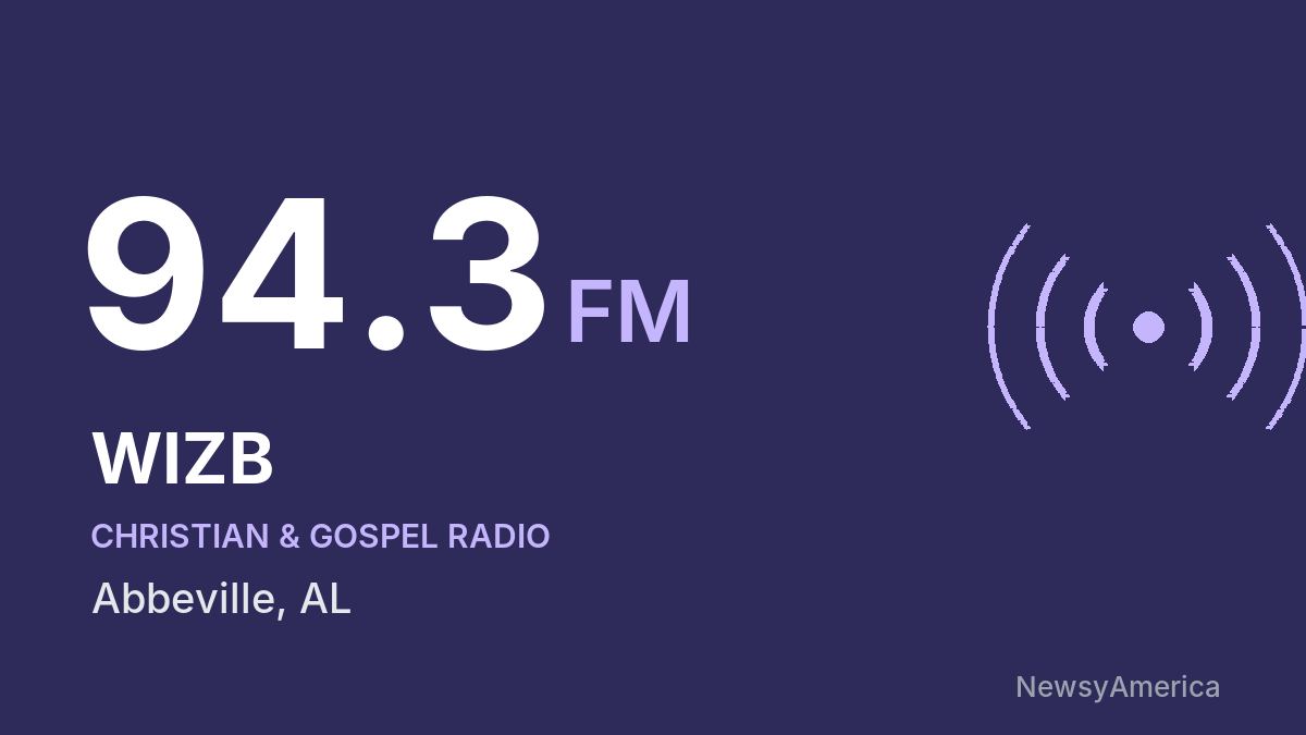 WIZB 94.3 FM – Abbeville