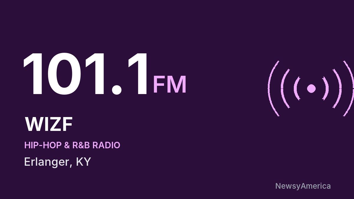 WIZF 101.1 FM – Erlanger