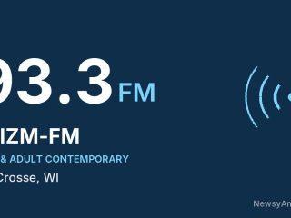 WIZM-FM 93.3 FM, La Crosse, WI