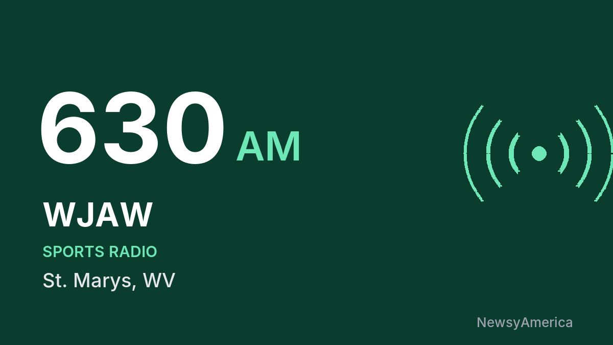 WJAW 630 AM – St. Marys