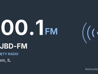 WJBD-FM 100.1 FM, Salem, IL