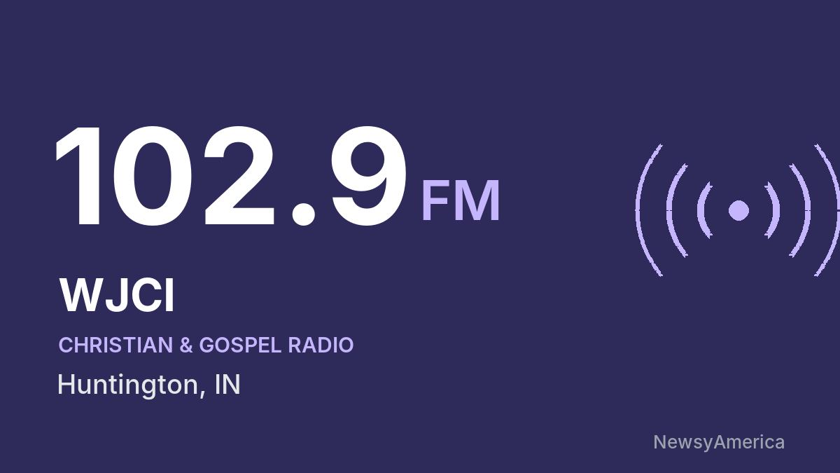 WJCI 102.9 FM – Huntington