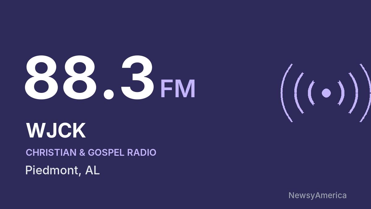 WJCK 88.3 FM – Piedmont