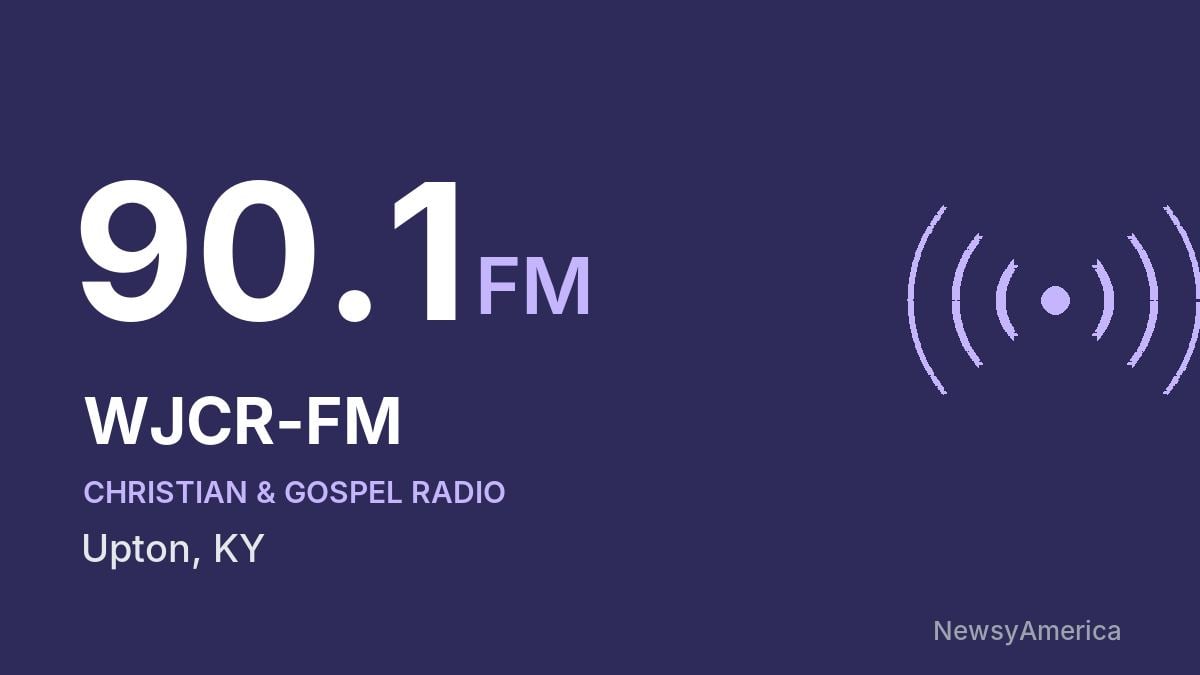 WJCR-FM 90.1 FM – Upton