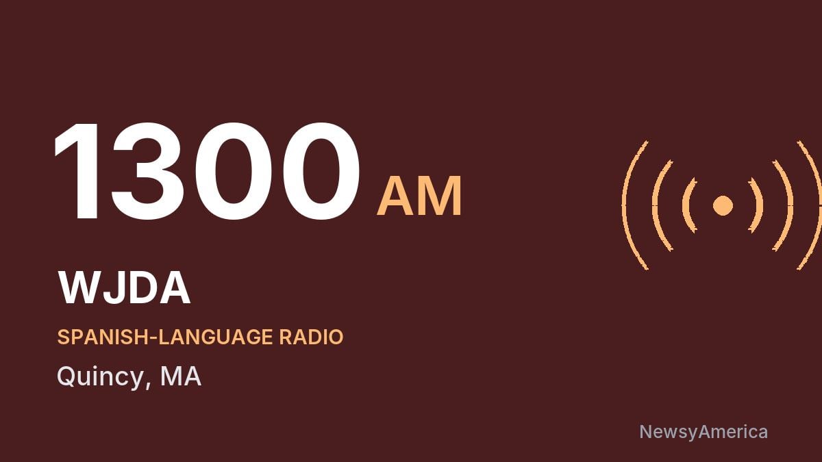 WJDA 1300 AM – Quincy