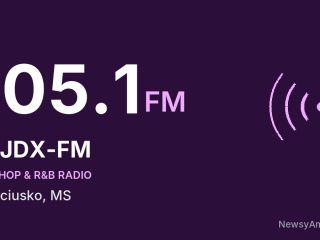 WJDX-FM 105.1 FM, Kosciusko, MS