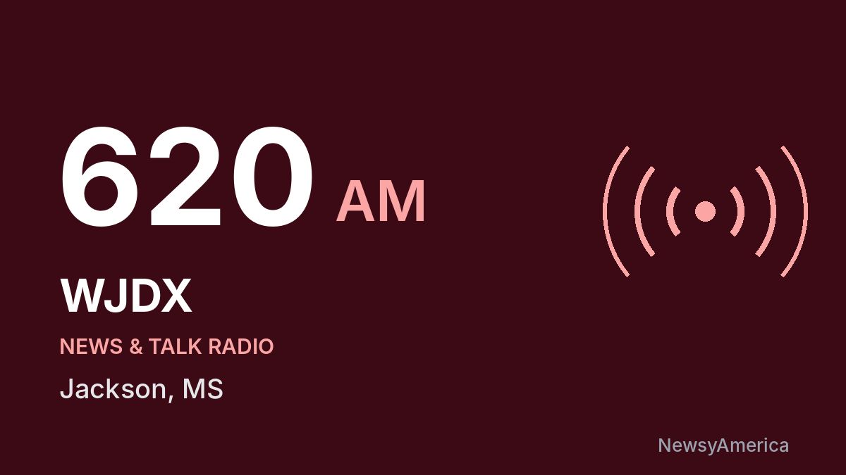 WJDX 620 AM – Jackson