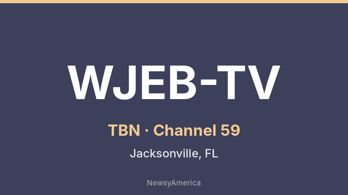 WJEB-TV – TBN 59 Jacksonville