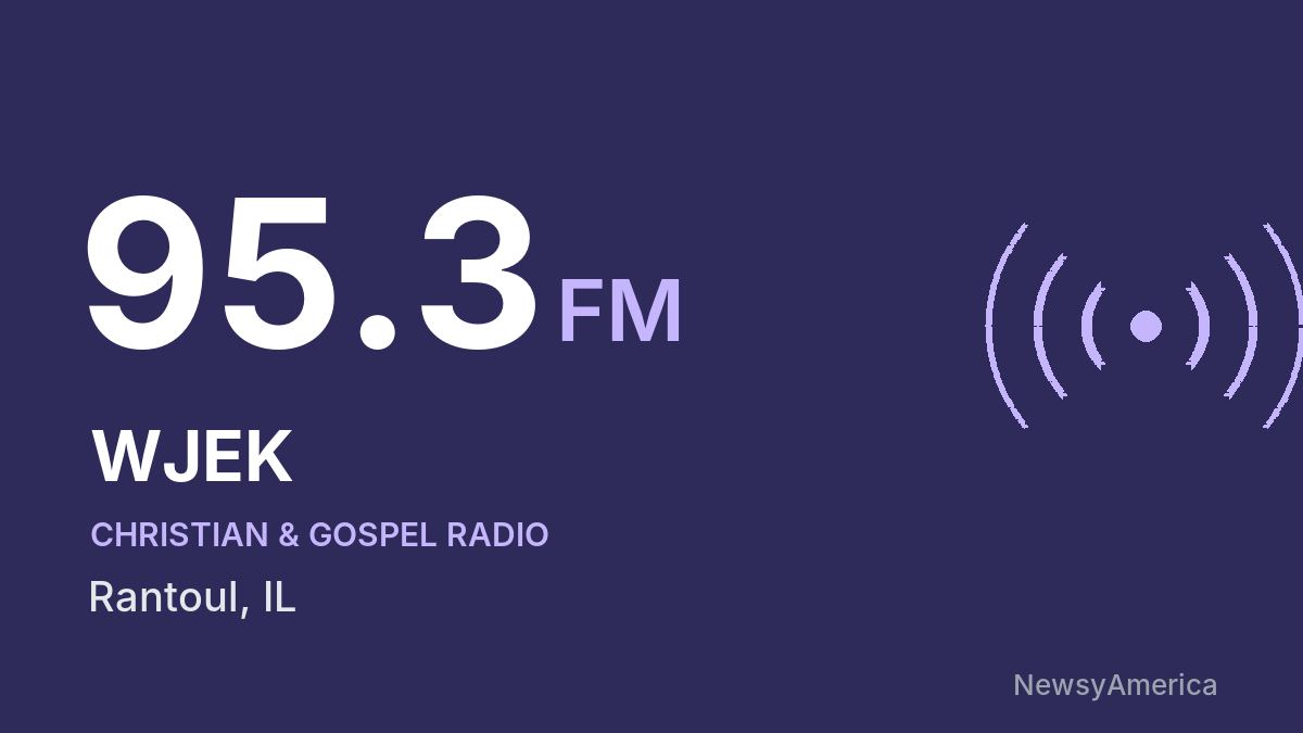 WJEK 95.3 FM – Rantoul