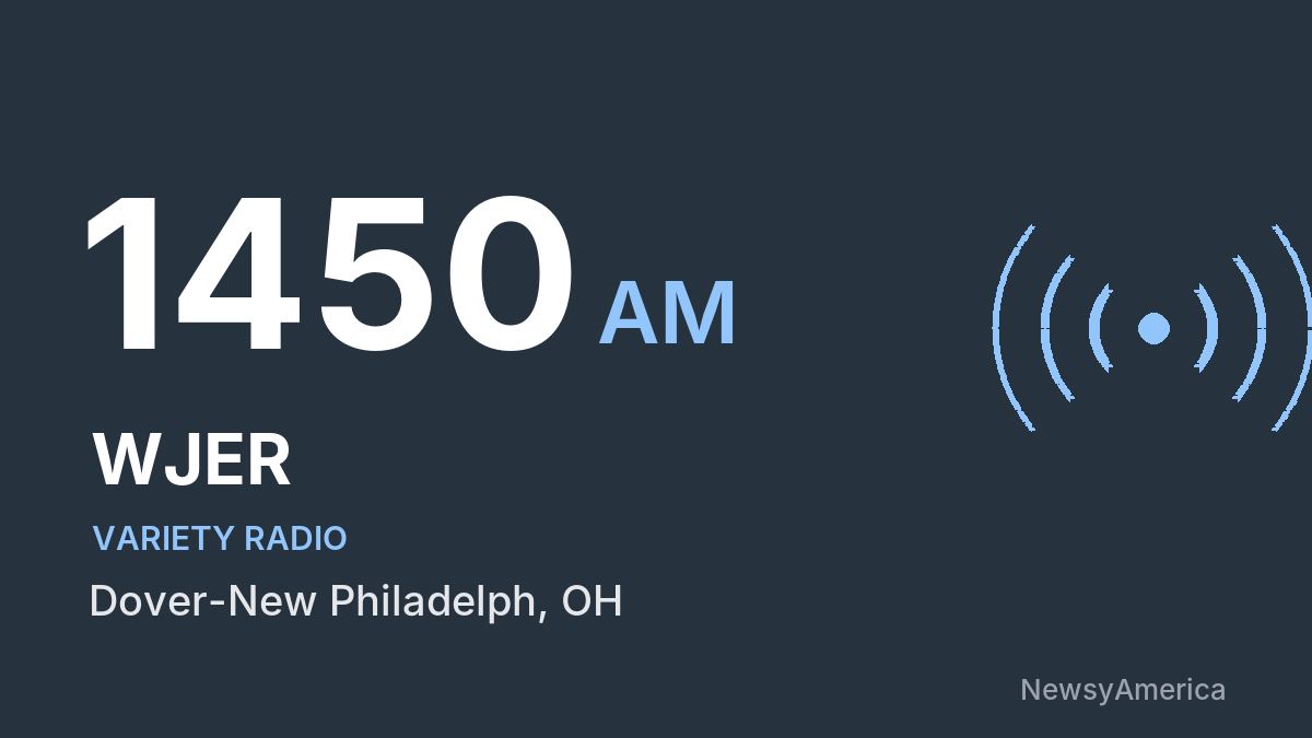 WJER 1450 AM – Dover-New Philadelph
