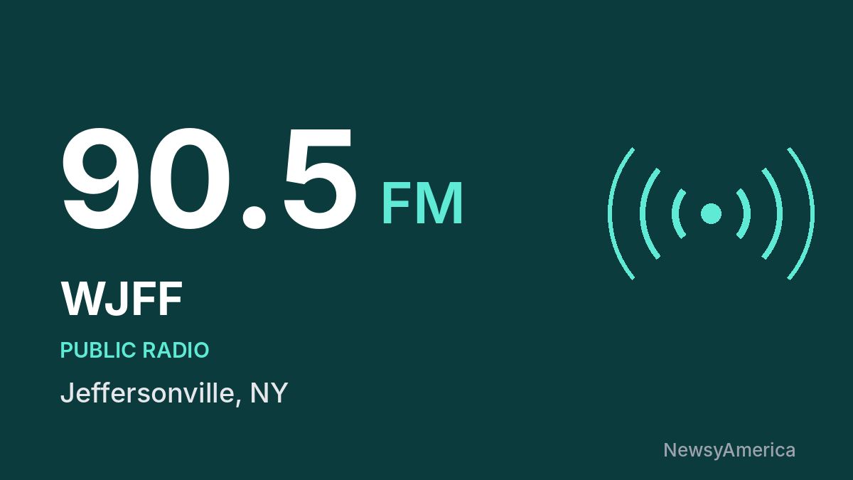 WJFF 90.5 FM – Jeffersonville