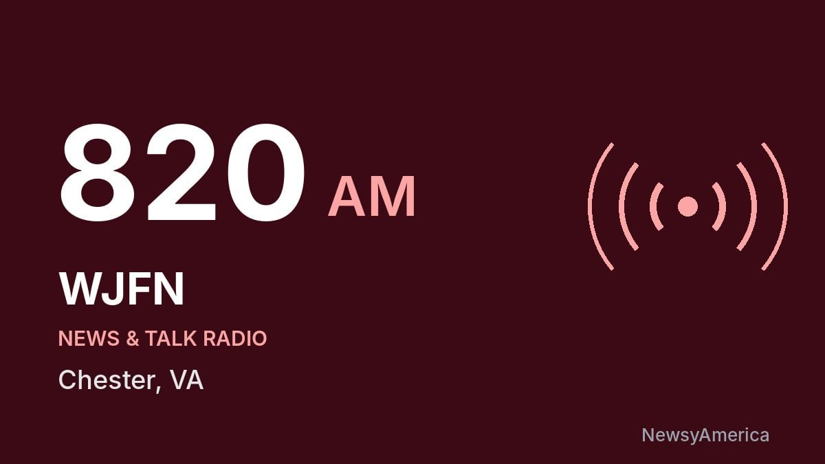 WJFN 820 AM – Chester