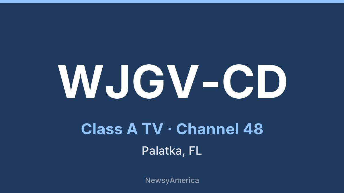 WJGV-CD – Channel 48 Jacksonville