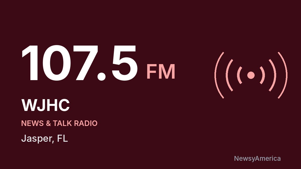 WJHC 107.5 FM – Jasper