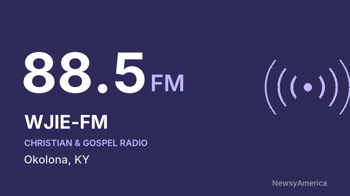 WJIE-FM 88.5 FM – Okolona