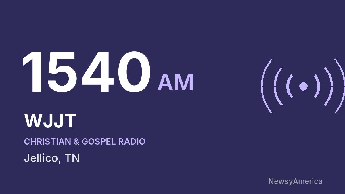 WJJT 1540 AM – Jellico
