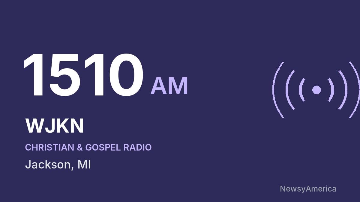 WJKN 1510 AM – Jackson